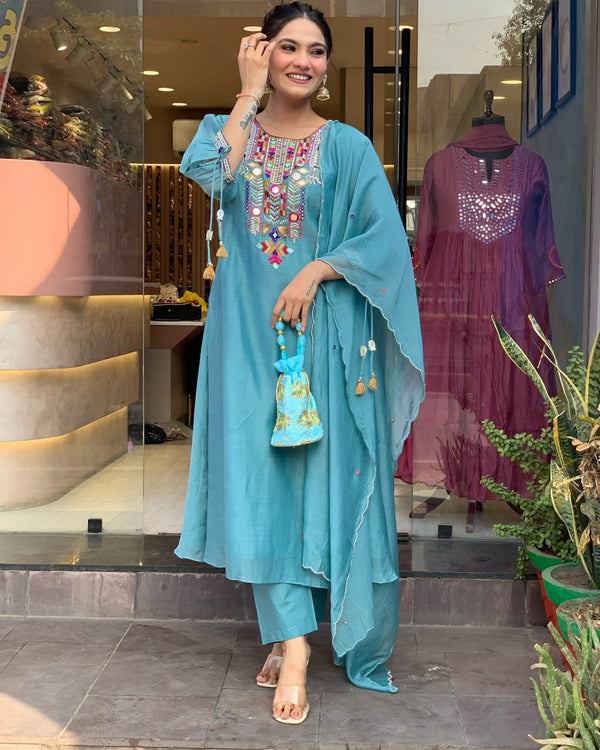 Hijab Chic Premium Viscose Assam Silk Fabric Kurti Collection
